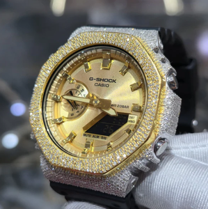 Shreeji Jewels Luxury Fashion Moissanite <b>Diamond</b> Unisex Mechanical Square Stainless Steel Hip Hop <b>Watch</b> GPS High Quality - Product Image 5