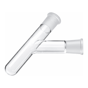 Tubo de Reacción y Recepción PYREX con Dos Juntas Cónicas Estándar 24/40 para Laboratorios Químicos - Product Image 2
