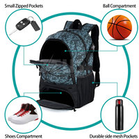 Tas Basket Warna Solid Berkualitas Tinggi Model Baru Tas Basket Aksesoris Olahraga Tas Basket