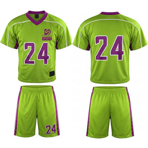 Uniformes de lacrosse personnalisés en gros, vêtements d'équipe respirants 100% polyester, service OEM en vente - Product Image 2