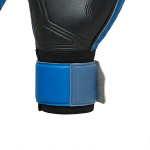 High Performance Football Goalkeeper <b>Gloves</b> Blue Black Orange Full Finger PU Breathable Non-Slip Adjustable Wrist Strap Unisex - Product Image 4