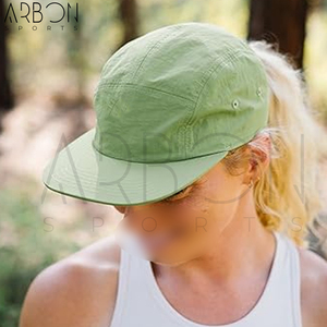 Casquette 5 panneaux en nylon légère et confortable, avec fermeture à pression, design personnalisé avec votre logo, nouvelle tendance 2026, qualité supérieure. - Product Image 4