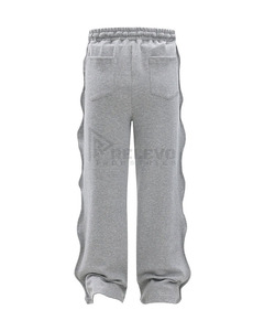 Nuevo y Elegante Conjunto Casual al por Mayor de Secado Rápido, Transpirable y Ecológico, 100% Algodón, Diseño de Líneas en Zigzag, Forro Polar, Cierre con Cordón - Product Image 4