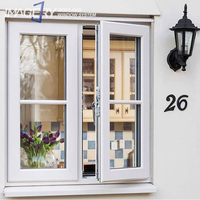 Prix compétitifs fenêtres à battant en UPVC de haute qualité fenêtre en PVC double vitrage fenêtres en acier plastique blanc