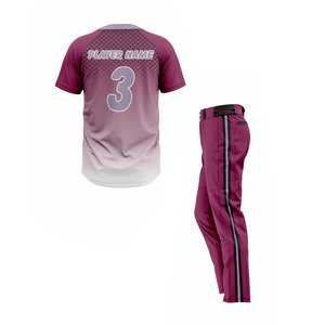 Conjunto de Uniforme de Béisbol Personalizado con Nombre de Equipo, 3 Piezas Sublimadas, Transpirables, Corte Regular, Unisex, para Adultos - Product Image 2
