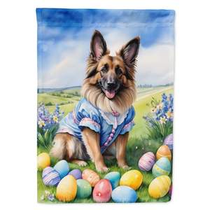 Belga Tervuren Pascua huevo caza jardín bandera Multicolor buzón bandera para Patio ilustraciones decorativas patio Banner patio césped signos - Product Image 1