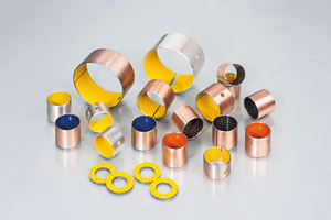 Douille coulissante en acier bronze orange POM revêtue DX douille de lubrification de limite de charge lourde SF-2 bagues PAP P20 - Product Image 6