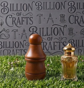 Bulk Supply Plain Natural <b>Wooden</b> Perfume <b>Box</b> for 3ml 6ml 12ml Attar Bottles - Product Image 4