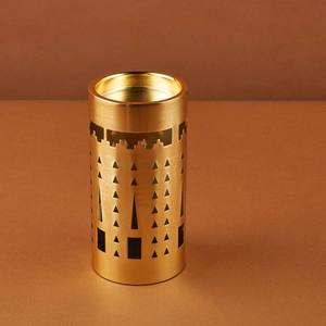 Brûleur d'encens Bakhoor moderne en métal, Mabkhara, brûleur de charbon d'oud, porte-encens arabe, brûleur décoratif pour la maison - Product Image 5