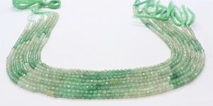 Perles de fluorite naturelle facettées rondes 3 mm, perles de fluorite naturelle, perles de fluorite en vrac pour la création de bijoux - Product Image 2
