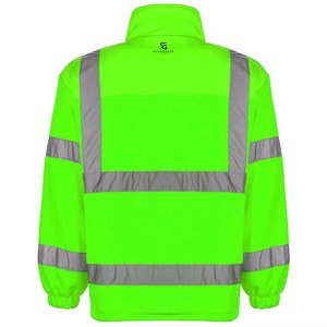 <b>Waterproof</b> Winter Construction Safety Jacket Men's Hi Vis Reflective Workwear Security Windproof Jacket 2026 - Product Image 3