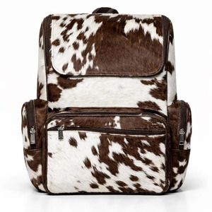 Sacs à dos scolaires en cuir de vachette avec logo personnalisé, vente en gros, fournisseur OEM, qualité export premium, sacs pour étudiants, livraison mondiale - Product Image 1