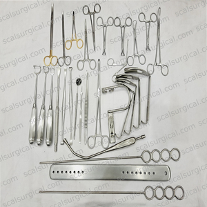 Juego de Instrumentos Quirúrgicos para Amigdalectomía y Adenoidectomía, Instrumentos Quirúrgicos ORL de Acero Inoxidable Reutilizables, Kit de Cirugía - Product Image 2