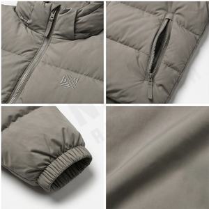 Imprimé personnalisé hommes rembourré manteaux bulle brillant doudoune chaud hiver hommes gilet du Pakistan hommes mode doudoune veste personnalisée - Product Image 4