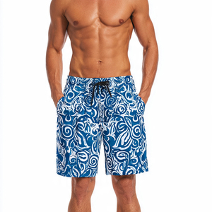 Shorts de Baño de Secado Rápido para Hombre y Mujer, Shorts de Playa Sublimados Personalizados, Shorts de Playa Unisex al por Mayor - Product Image 2