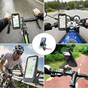 Borsa Universale Impermeabile per Cellulare da Bicicletta 360 °   Supporto Girevole per Telefono da Moto, Scooter, ATV, MTB per Smartphone da 4.7-6.8 <span class=keywords><strong>Pollici</strong></span> - Product Image 6