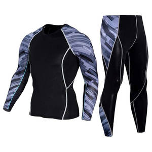 Ensemble Rash Guard pour Hommes de Qualité Supérieure, Nouvelle Arrivée, Confortable, Léger et Respirant, Idéal pour les Athlètes Professionnels - Product Image 1