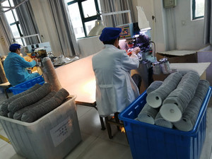 <span class=keywords><strong>Respirator</strong></span> ZYB-05 Zhong Yi NIOSH <span class=keywords><strong>N95</strong></span>, masker gaya lipat dua horizontal tagihan bebek - Product Image 5