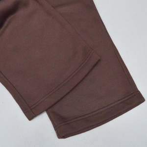 Custom Logo <b>Men</b> Wide Leg <b>Loose</b> Fit Fleece Track Pants Open Hem Casual <b>Trousers</b> - Product Image 4