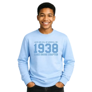 เสื้อสเวตเชิ้ตลายกราฟิกสีฟ้าสำหรับเด็กผู้ชาย ปี 1938 เสื้อแขนยาวลำลอง สตรีทแวร์สำหรับทุกวัน เสื้อผ้าสไตล์ไลฟ์สไตล์ที่สวมใส่สบาย - Product Image 1