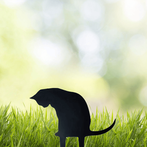 CIFbuy Estatua de Gato Negro de Metal para Exteriores, Decoración de Jardín con Recortes Huecos, TikTok para Servicio de Recogida Temu - Product Image 3