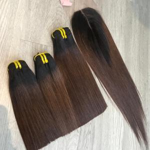 Extensions de cheveux vierges vietnamiennes à trame droite de qualité supérieure Vague profonde lâche de haute qualité avec dentelle douce sensation de main - Product Image 4