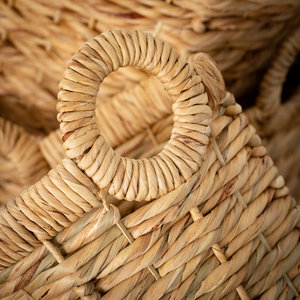 Paniers en jonc de mer décoratifs Eagrass Solution de stockage naturelle tissée pour la décoration intérieure - Product Image 2