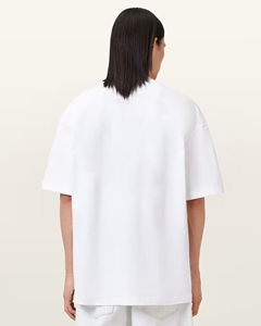 T-shirts Homme Streetwear Hip Hop OEM 2026 100% Coton Personnalisé Logo Imprimé Coupe Oversize Respirant Anti-rétrécissement - Product Image 3