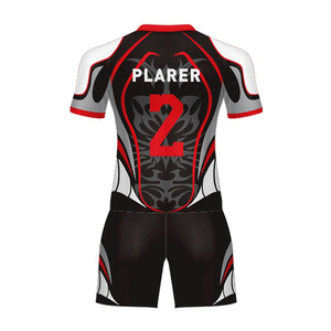 Uniforme Deportivo de Rugby de Primera Calidad, Más Vendido, de Algodón/Poliéster Estampado, Talla Grande, Transpirable, Personalizado para Equipos - Product Image 3