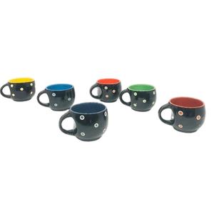 Juego de Tazas de Té de Cerámica Clásicas ColorDot - Product Image 1