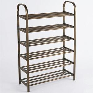 Small Size <b>Grey</b> Color Shoe Rack Organizer For Living Room Entry Hall Storage Stable Base Shoe Rack Footwear Shelf - Product Image 4