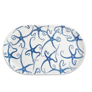 Plateau de service en métal émaillé, très vendu, style vintage, décoratif, pour la maison et la cuisine, utilisation intérieure et extérieure, motif personnalisé - Product Image 5