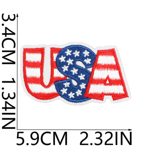 Custom Made Embroidery Badge Factory Direct Woven <b>Iron</b> <b>On</b> Patch for Clothing Hats Jeans Uniforms with Premium Embroidered Logo - Product Image 2