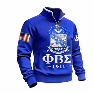 Pulls personnalisés haut de gamme brodés de lettres grecques pour les fraternités – Sweat-shirts et pulls à lettres grecques pour hommes et femmes - Product Image 2