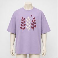 T-shirt à manches courtes en coton 100% doux, tricoté, surdimensionné, imprimé numériquement, séchage rapide, design personnalisé pour hommes TSA-SPT-0019