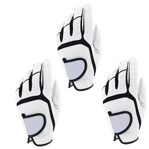 Latest Design Camouflage Breathable Non-Slip Hook Loop Closure Genuine Leather Golf <b>Gloves</b> for Cycling Sports - Product Image 5