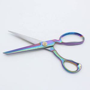 Ciseaux de tailleur professionnels de haute qualité avec poignée en caoutchouc, manche en acier inoxydable, professionnels - Product Image 4
