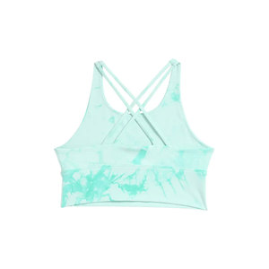 Soutien-gorge de sport respirant sans coutures pour femmes grandes tailles avec bretelles réglables et logo frontal - Soutien élevé pour le yoga et l'entraînement - Product Image 4