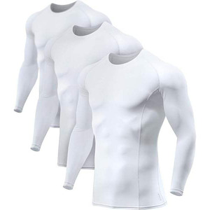 Breathable Men's Rash Guard Compression Top with UV Sun Protection - Product Image 3