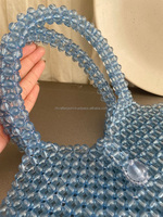 Sacs à main perlés perle Mini sacs fourre-tout sacs de soirée tissage à la main cristal pour femmes sac perlé d'Inde