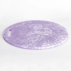 Tabla de Cortar Rectangular de Resina con Diseño Europeo y Patrón de Remolino Azul Turquesa, Producto de Vajilla para Cocina - Tablas de Cortar Sencillas - Product Image 1