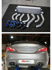 Kit de Intercooler de Alto Rendimiento MAINTEC para Hyundai Genesis Coupe 2.0t (2008-2016), Tipo Bolt-on, 1 Año de Garantía - Product Image 2