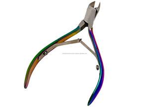 WORLD PRECISION SURGICAL Rainbow - Ensemble de repousse-cuticules en acier inoxydable double extrémité, outil de manucure professionnel, pince à cuticules, pédicure - Product Image 3