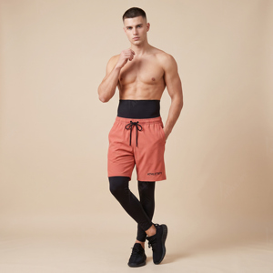 กางเกงกีฬาผู้ชายแบบ 2 in 1 รุ่น Activewear พร้อมกางเกงรัดรูปในตัว แห้งเร็ว ยืดหยุ่น เหมาะสำหรับการฝึกซ้อม ฟิตเนส วิ่ง ออกกำลังกายที่ยิม - Product Image 1
