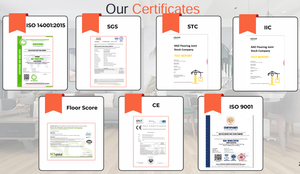 พื้นผิวแกน SPC แข็งคุณภาพสูงกันน้ำ4มม. 5มม. 6มม. 8มม. วัสดุบริสุทธิ์ OEM & ODM100 % | ป้องกันรอยขีดข่วน | เป็นมิตรกับสิ่งแวดล้อม | เวียดนาม - Product Image 6