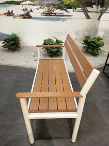 Waterproof <b>Outdoor</b> Garden <b>Bench</b> Rust-Preventing Double Chair Corrosion Resistance Metal Frame Furniture Lumetal Vietnam - Product Image 3