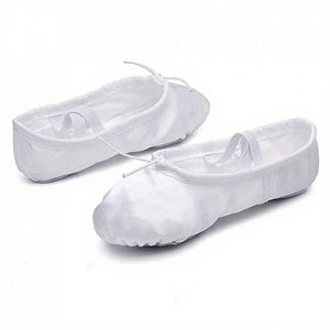 Zapatos de Ballet Personalizados de Cuero Genuino Suave, Zapatos de Baile para Después de la Fiesta o Boda, Zapatos OEM para Niñas y Mujeres, Zapatos de Entrenamiento Profesionales para Adultos - Product Image 6