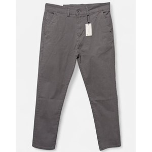 Pantalones Chinos Oxford de Corte Recto para Hombre, Cintura Media, Casuales, Largos, con Bolsillos Laterales, Cierre de Botones, para Primavera - Product Image 2