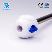 Fabricant chinois d'instruments laparoscopiques jetables, trocars, trocar optique 5 mm 100 mm avec certificats MDR CE