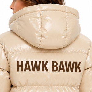 Custom <b>Women</b> Hooded Puffer Jacket Quilted Winter <b>Coat</b> Full Zip Outdoor <b>Coat</b> Solid Color Thick Warm Outerwear Regular Length - Product Image 5